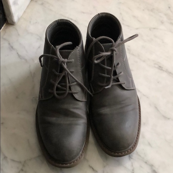 Dexter Other - Slate Gray Lace Up Boots